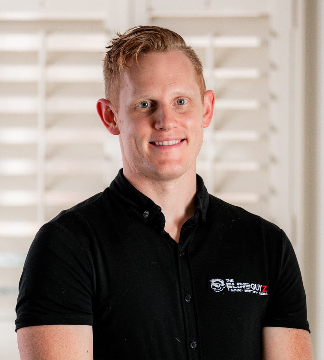 Zach Taylor, sales manager and managing member of The Blind Guyz.