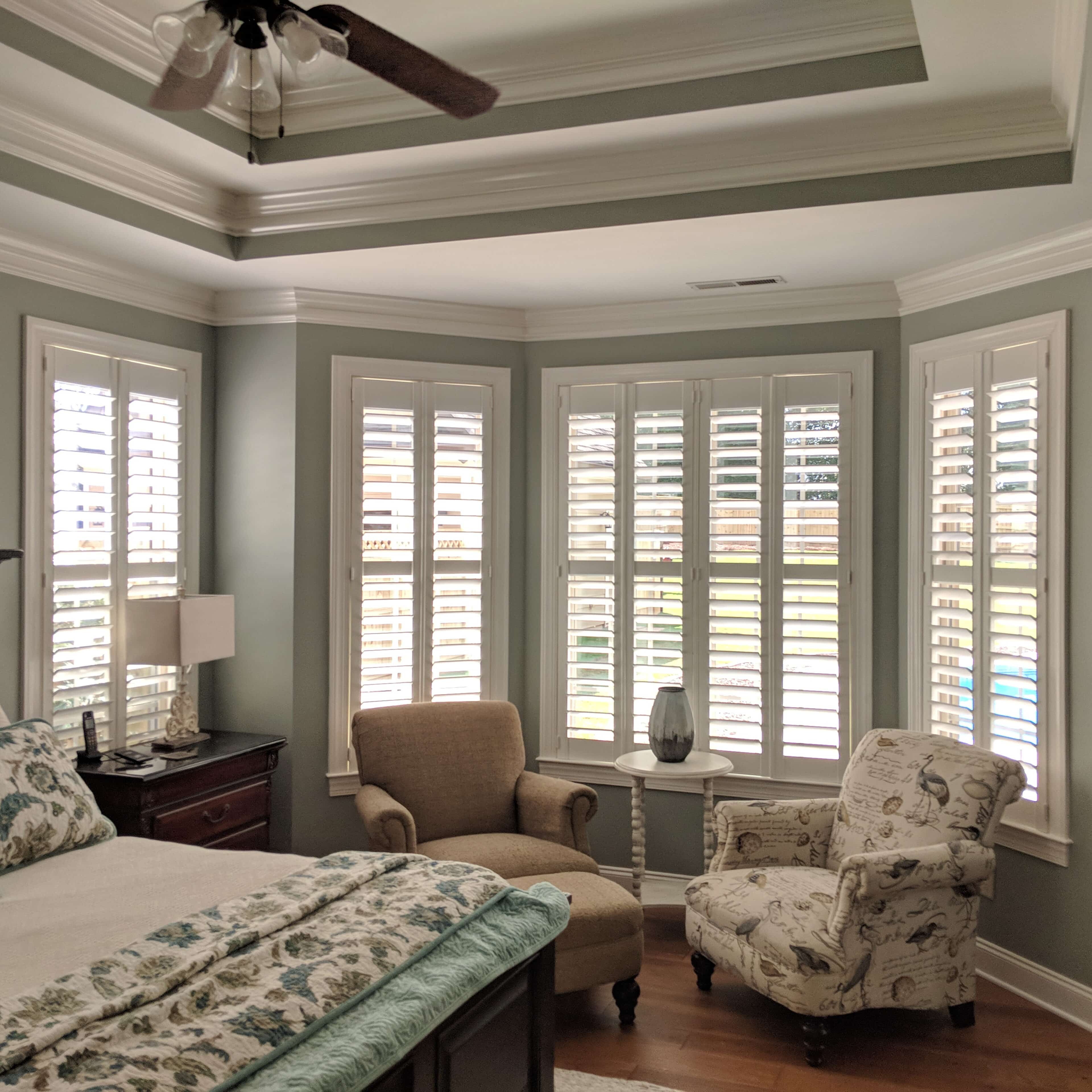 Stained Wood Shutters Peachtree City GA